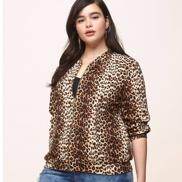 Leopard bomber Jacket - Picture 2 of 3